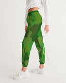 Green Fusion Ladies Track Pants-3