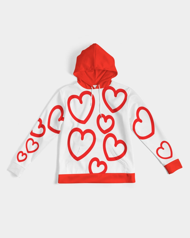 V-DAY Red Hearts Men's Hoodie