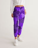 Purple Fusion Track Pants-1