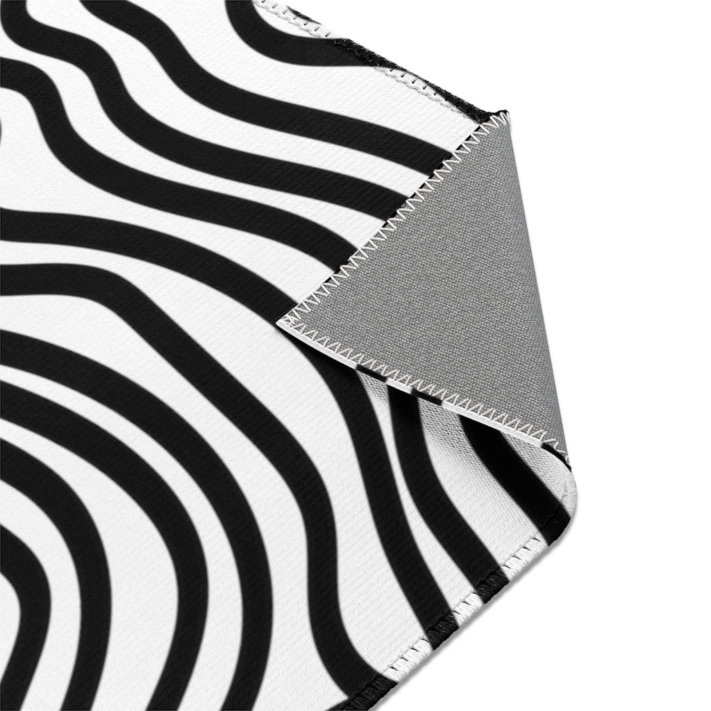 Zebra Print Area Rugs