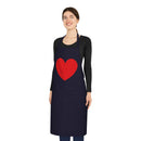 Big Red Heart 100% Cotton Apron-4