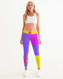 Cali Flower Ladies Yoga Pants-4