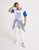 LOVE IS Men's Premium Heavyweight Tee-6