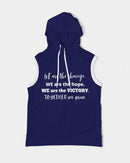 Unity and Freedom Men's Sleeveless Hoodie-1