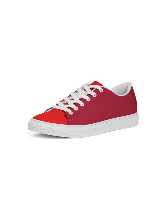 Berry Cherry Ladies Faux-Leather Sneaker