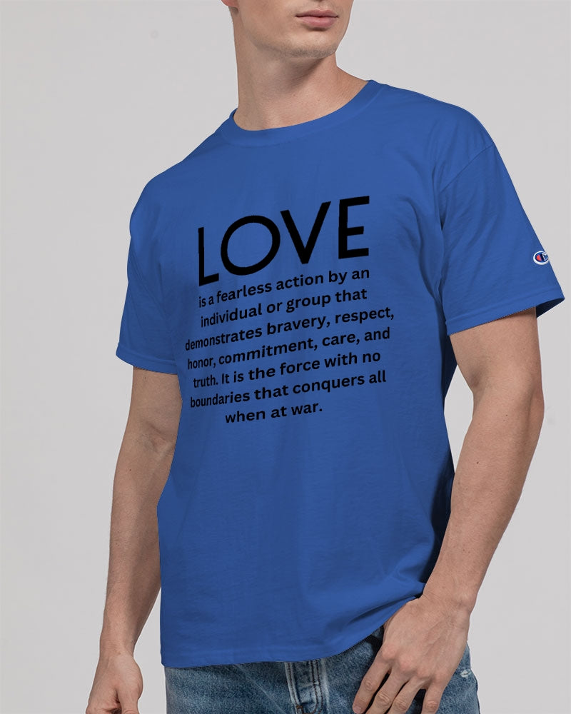 LOVE IS Men's Tee | Champion