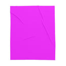 Hot Pink Sherpa Blanket-5