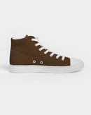 Dark Brown Hightop Men's Shoe-6
