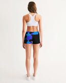 Deep Water Ladies Mid-Rise Yoga Shorts-5