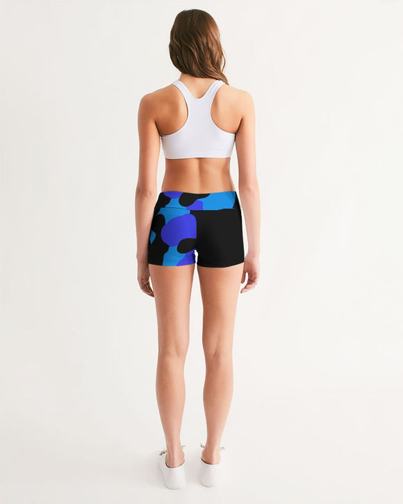 Deep Water Ladies Mid-Rise Yoga Shorts