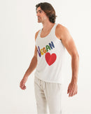 Vegan Heart Men's Tank-3