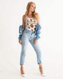 Dog's Best Friend Ladies Tank-5