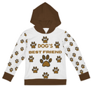 Dog's Best Friend Boys Hoodie-1