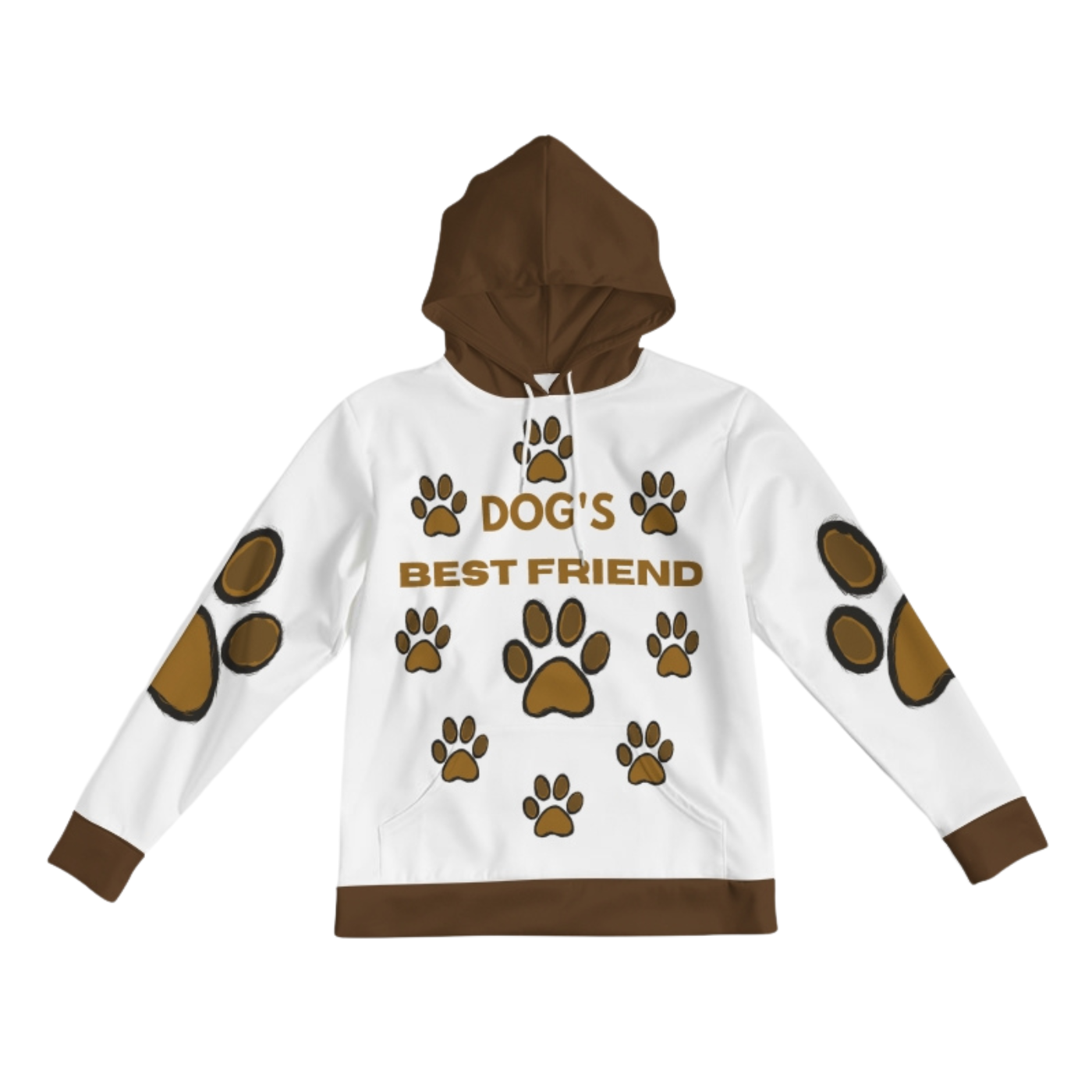 Dog's Best Friend Men's Hoodie