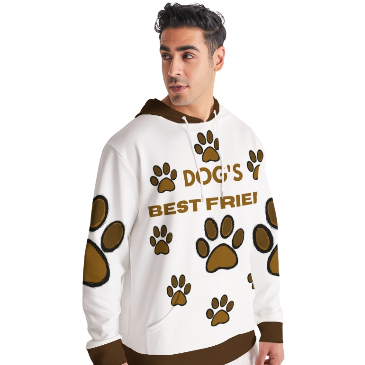 Dog's Best Friend Men's Hoodie