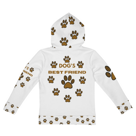 Dog's Best Friend Girls Hoodie