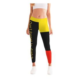 Don't Forget To Stretch Ladies Yoga Pants