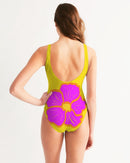 Cali Flower Ladies One-Piece Swimsuit-2