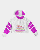 LOVE IS Ladies Cropped Windbreaker-4
