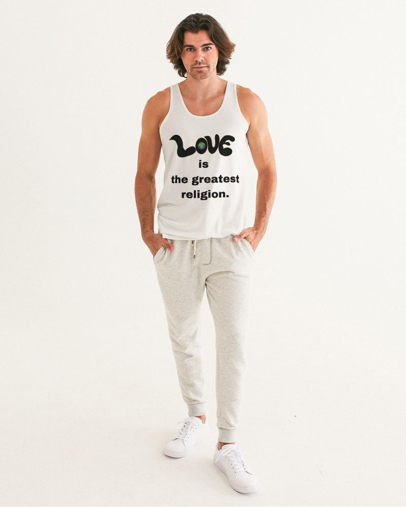 Love Is The Greatest Religion Men's Tank