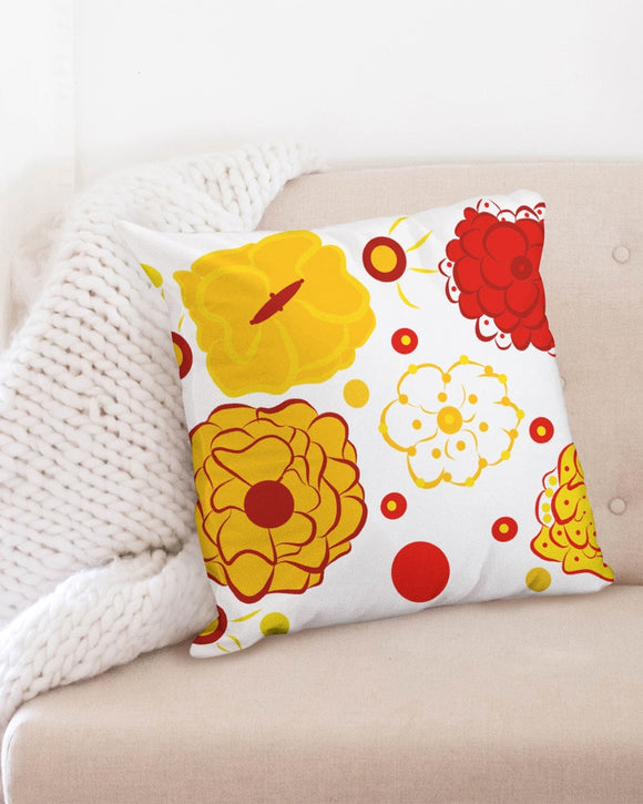 Sunshine Bouquet 20x20 Throw Pillow Case