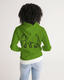 Eat Like a Giant Ladies Hoodie-2