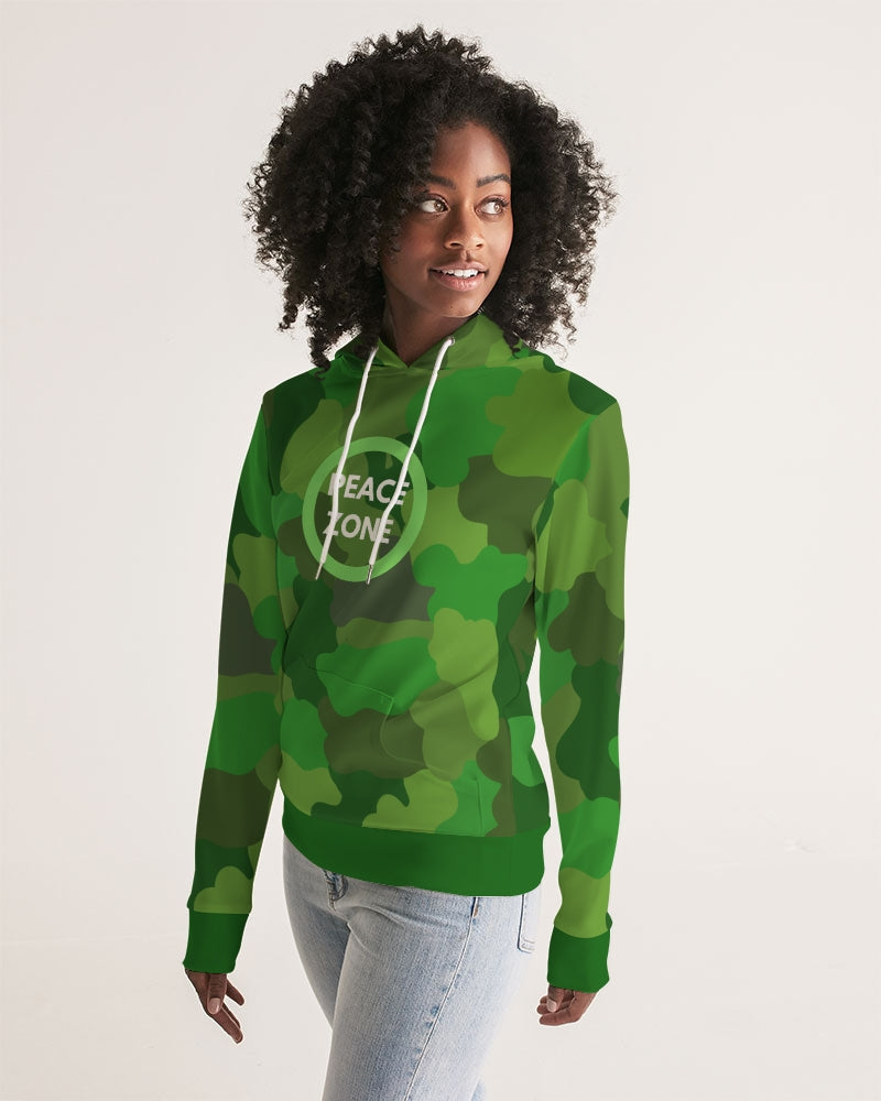 Green Fusion Ladies Hoodie