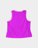 Pink Pink Ladies Cropped Tank-8