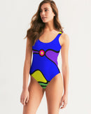 Tibetan Apple Ladies One-Piece Swimsuit-3