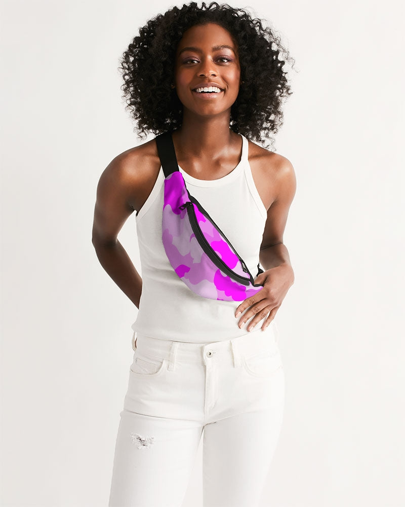 Pink Fusion Crossbody Sling Bag