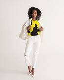 Bumble Bee Ladies Cropped Tank-6