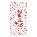 Red Hearts Lovers Premium Towel-2