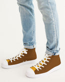Brown Sugar Hightop Men's Shoes-1