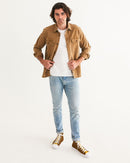 Brown Sugar Hightop Men's Shoes-2