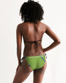 Love Is The Greatest Religion Ladies Triangle String Bikini-2