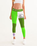 Eat Like A Giant Ladies Yoga Pants-1