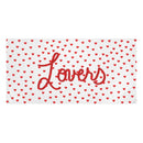 Red Hearts Lovers Premium Towel-3