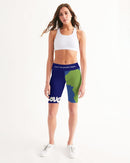 Love Is The Greatest Religion Ladies Mid-Rise Bike Shorts-4