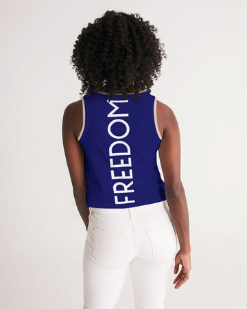 Freedom and Justice Ladies Cropped Tank - 0