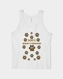 Dog's Best Friend Ladies Jersey Tank-7