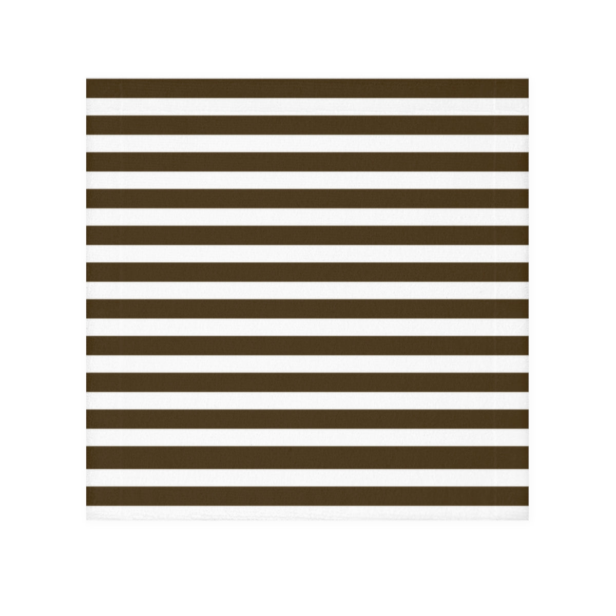 Black/White Stripe Face Towel