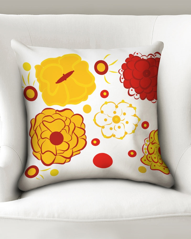 Sunshine Bouquet 18x18 Throw Pillow Case - 0