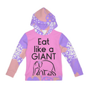 Eat Like a Giant Girls Hoodie-1