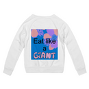 Eat Like a Giant Girls Graphic Sweatshirt-1