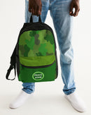 Green Fusion Canvas Backpack-2