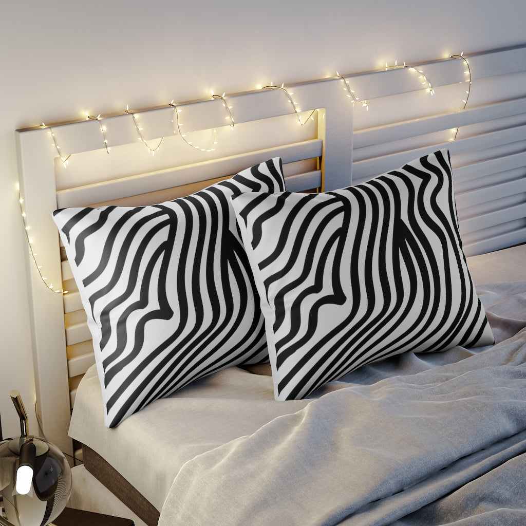 Zebra Print Pillow Sham