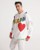 Vegan Heart Men's Hoodie-6