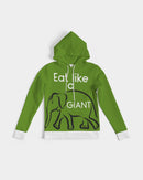 Eat Like a Giant Ladies Hoodie-7
