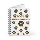 Dog's Best Friend Spiral Bound Journal-2