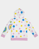 Cutey Pastel Smile Girls Hoodie-2